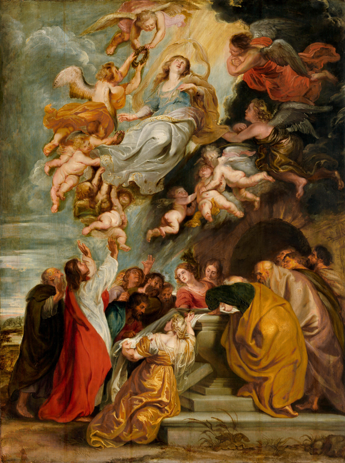  彼得·保罗·鲁本斯 Peter Paul Rubens——圣母升天图1